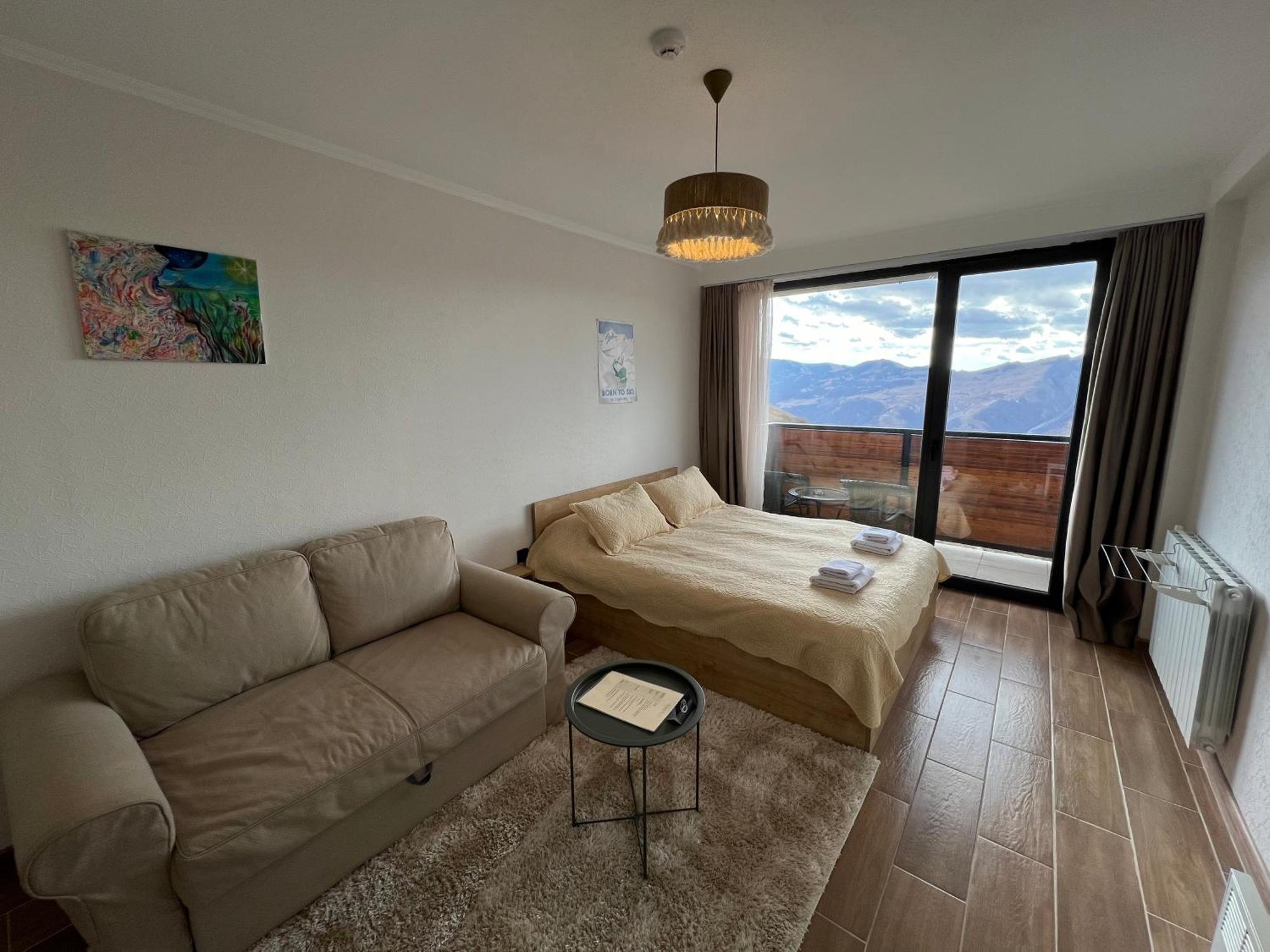 Twins #144 New Gudauri With Mountain View Apartment Bagian luar foto